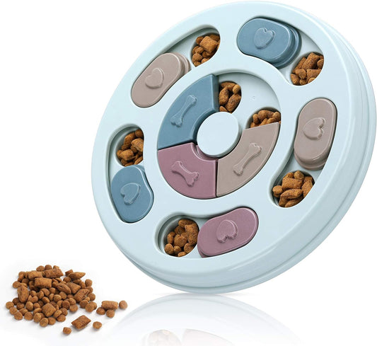 JollyPaws Slow Feeder and Treat Puzzle bowl for dogs